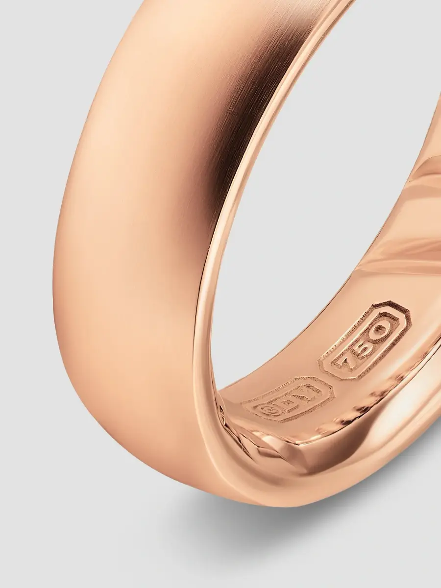 David Yurman Men's Streamline Band Ring in 18K Rose Gold, 6.2MM | Thumbnail 4 David Yurman Men's Streamline Band Ring in 18K Rose Gold, 6.2MM | Thumbnail 4