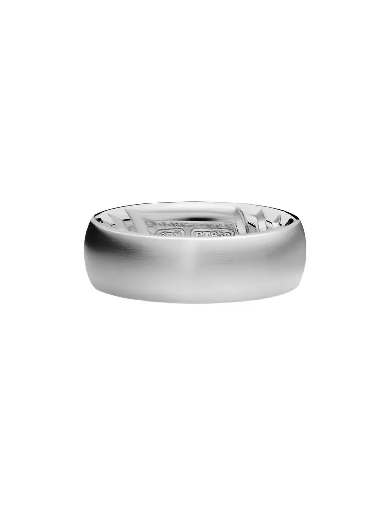David Yurman Men's Streamline Band Ring in Platinum, 7.6MM - Silver