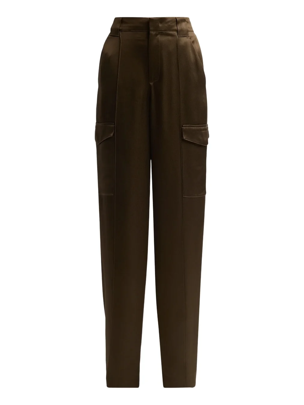 Women's Satin Utility High-Waist Trousers Women's Satin Utility High-Waist Trousers