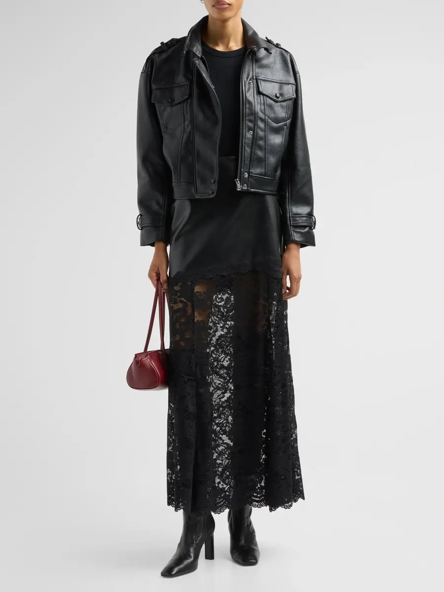 Generation Love Women's Dublin Faux Leather Jacket | Thumbnail 2 Generation Love Women's Dublin Faux Leather Jacket | Thumbnail 2