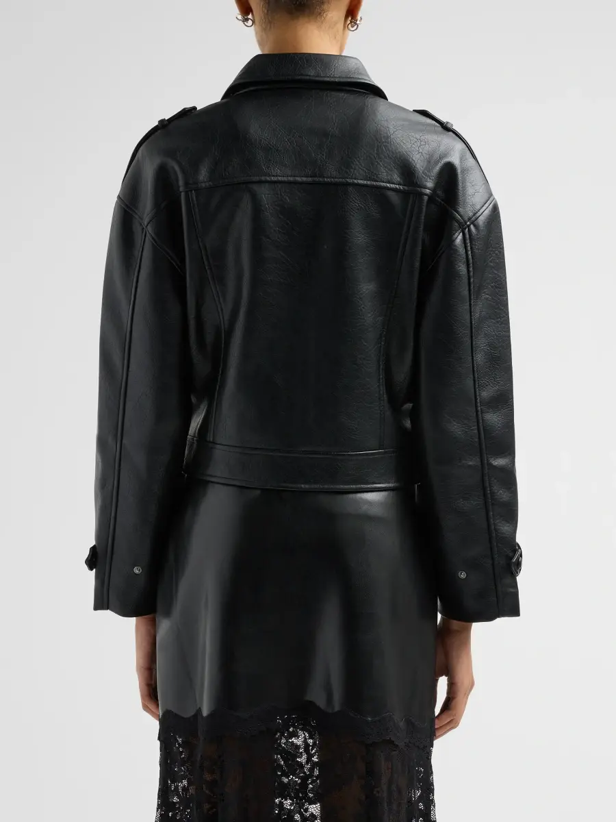 Generation Love Women's Dublin Faux Leather Jacket | Thumbnail 3 Generation Love Women's Dublin Faux Leather Jacket | Thumbnail 3