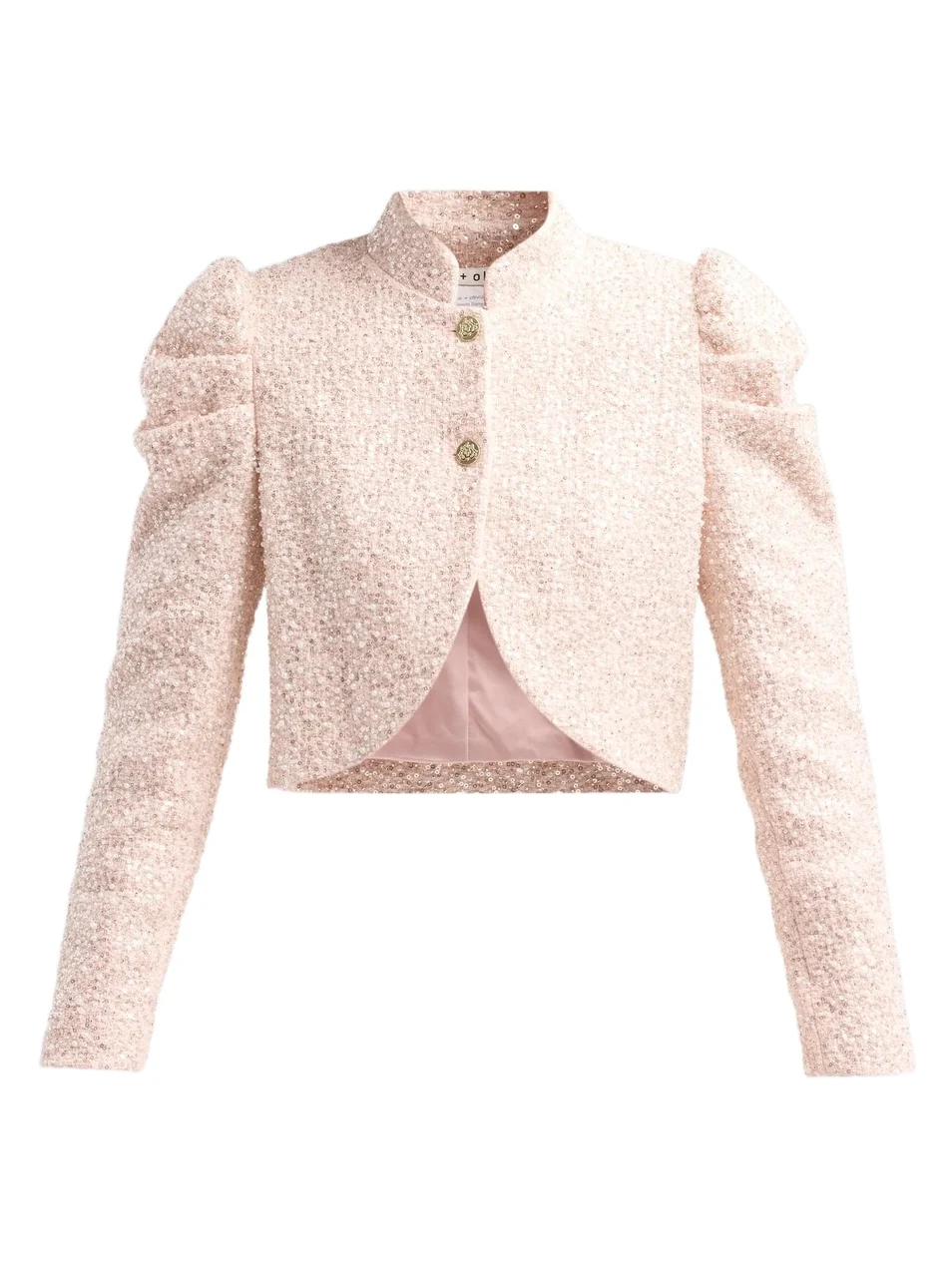 Women's Ilaria Embell Tweed Cropped Jacket Women's Ilaria Embell Tweed Cropped Jacket