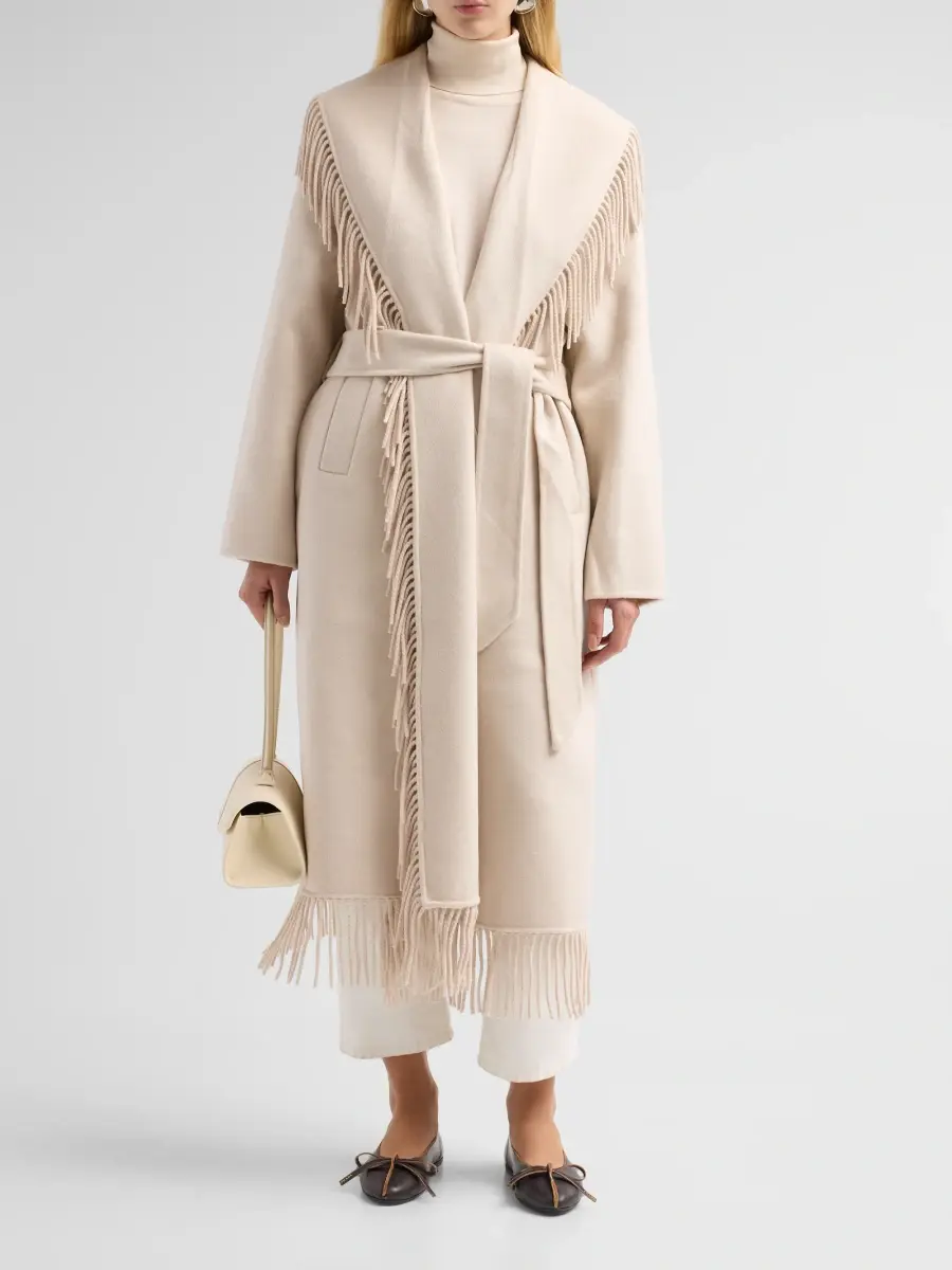 Generation Love Women's Jenny Wool-Blend Fringe Coat | Thumbnail 2 Generation Love Women's Jenny Wool-Blend Fringe Coat | Thumbnail 2