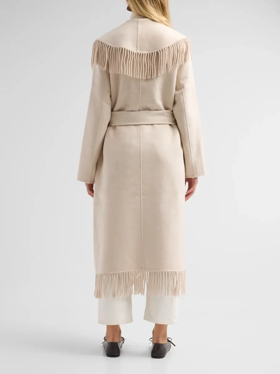 Generation Love Women's Jenny Wool-Blend Fringe Coat | Thumbnail 3 Generation Love Women's Jenny Wool-Blend Fringe Coat | Thumbnail 3