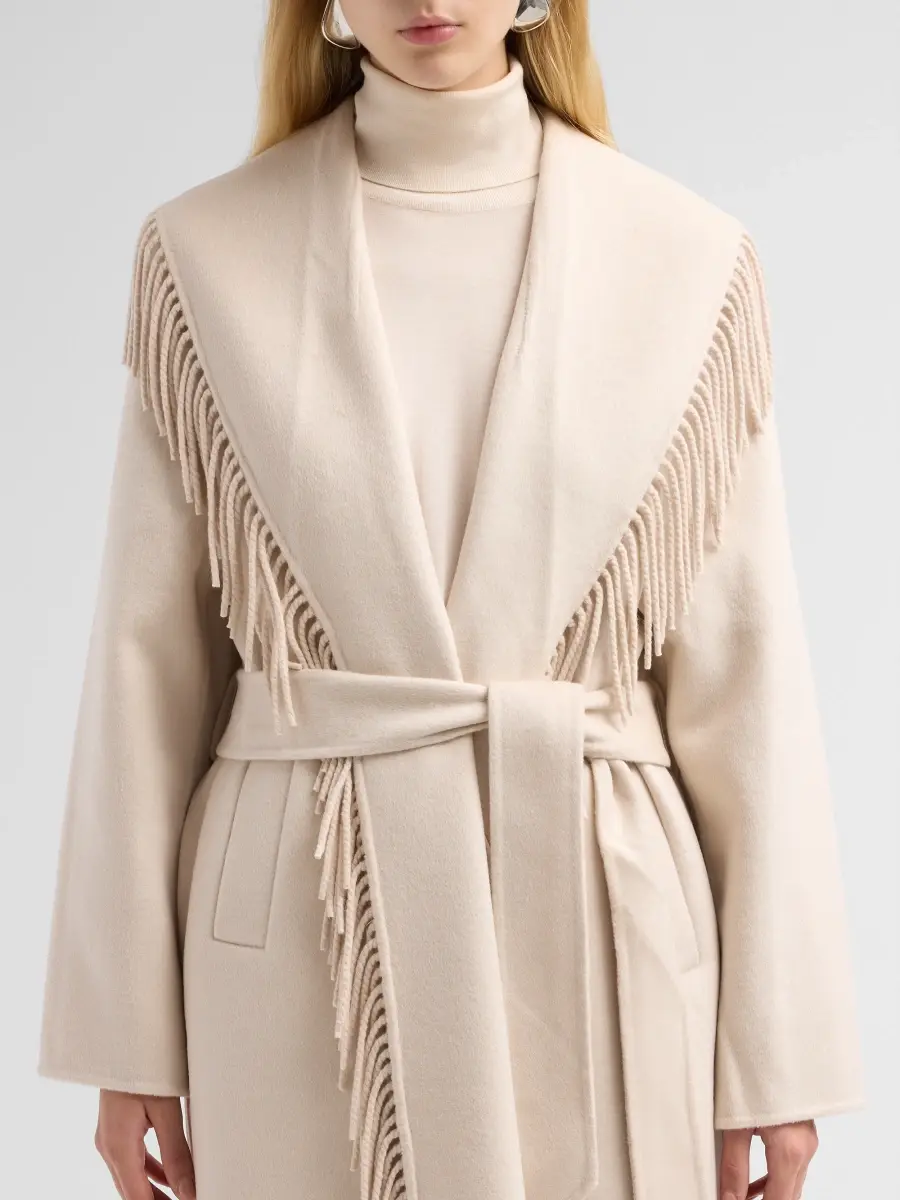 Generation Love Women's Jenny Wool-Blend Fringe Coat | Thumbnail 5 Generation Love Women's Jenny Wool-Blend Fringe Coat | Thumbnail 5