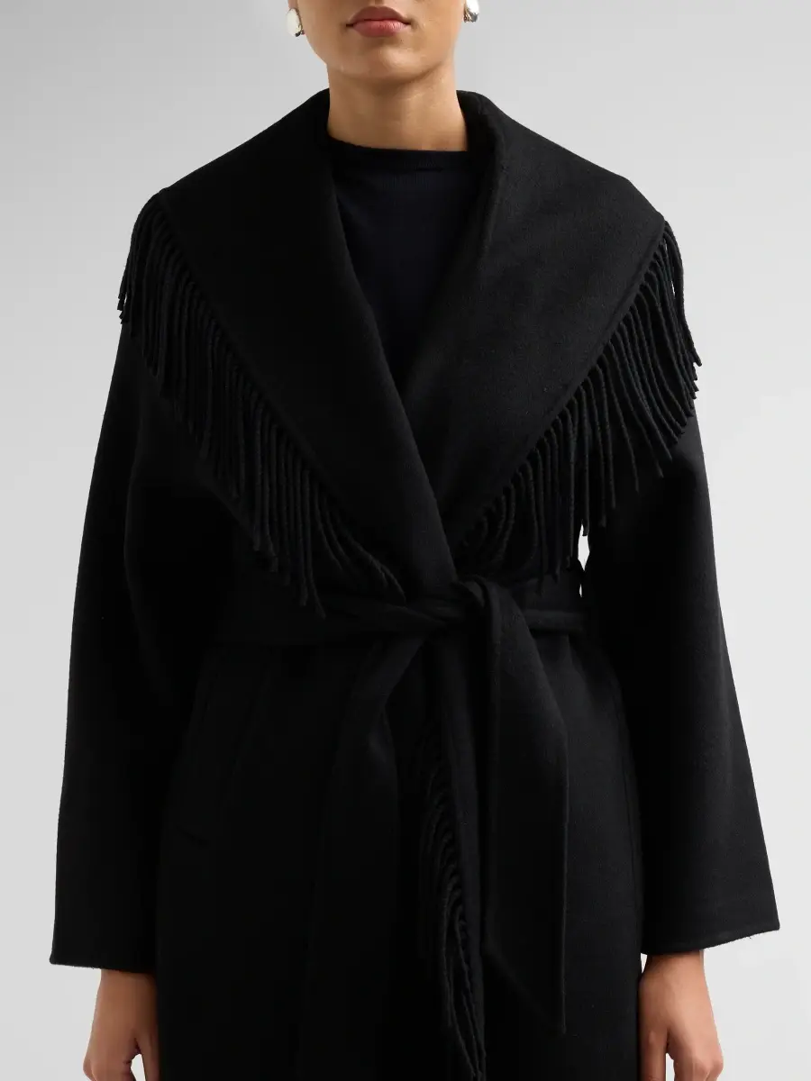 Generation Love Women's Jenny Wool-Blend Fringe Coat | Thumbnail 5 Generation Love Women's Jenny Wool-Blend Fringe Coat | Thumbnail 5