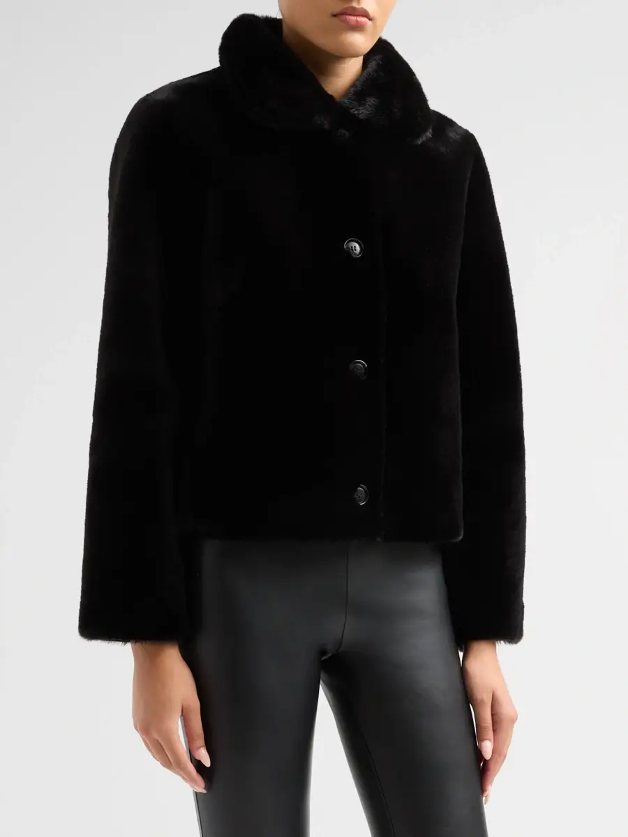 Generation Love Women's Delphine Reversible Faux Fur Jacket | Thumbnail 4 Generation Love Women's Delphine Reversible Faux Fur Jacket | Thumbnail 4