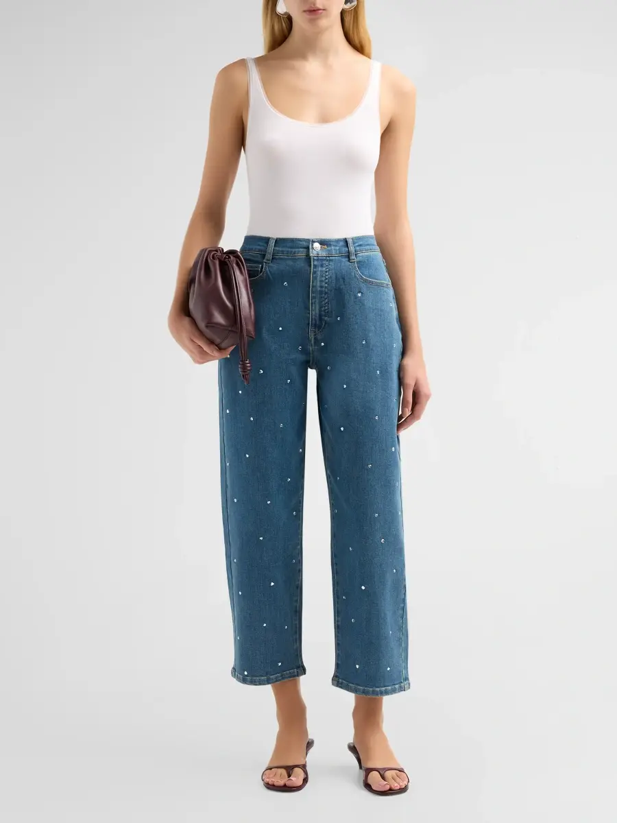 Generation Love Women's Cobel Heart Crystal Jeans | Thumbnail 2 Generation Love Women's Cobel Heart Crystal Jeans | Thumbnail 2