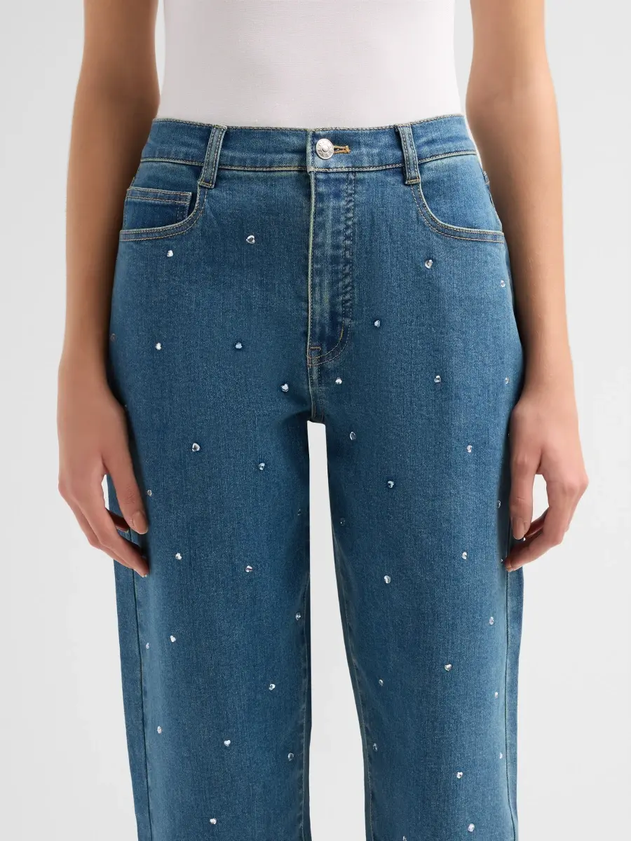 Generation Love Women's Cobel Heart Crystal Jeans | Thumbnail 5 Generation Love Women's Cobel Heart Crystal Jeans | Thumbnail 5
