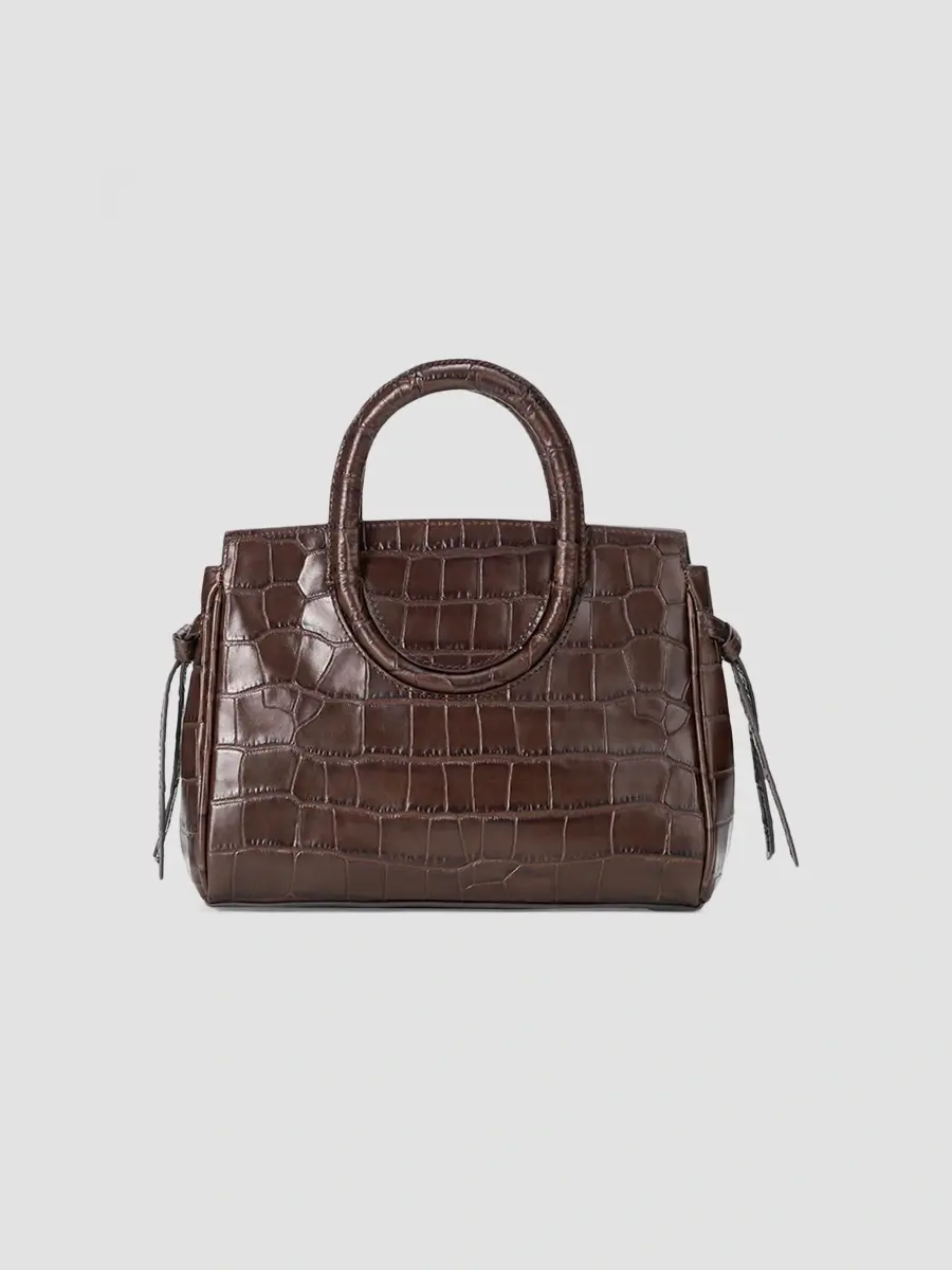 Staud Women's Maude Croc-Embossed Leather Carryall Bag | Thumbnail 3 Staud Women's Maude Croc-Embossed Leather Carryall Bag | Thumbnail 3