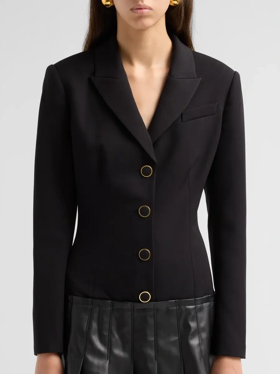 Milly Women's Porter Pleated Blazer Dress | Thumbnail 5 Milly Women's Porter Pleated Blazer Dress | Thumbnail 5