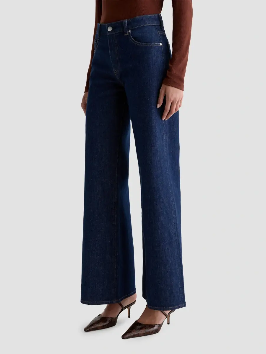 AG Jeans Women's Saige High-Rise Wide-Leg Jeans | Thumbnail 7