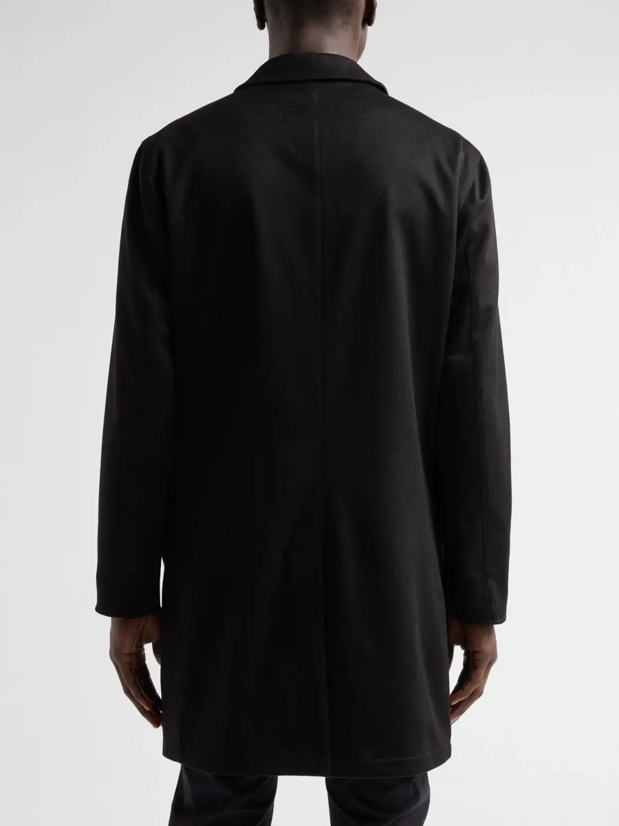 Sartorio Napoli Men's Reversible Rain Car Coat | Thumbnail 3