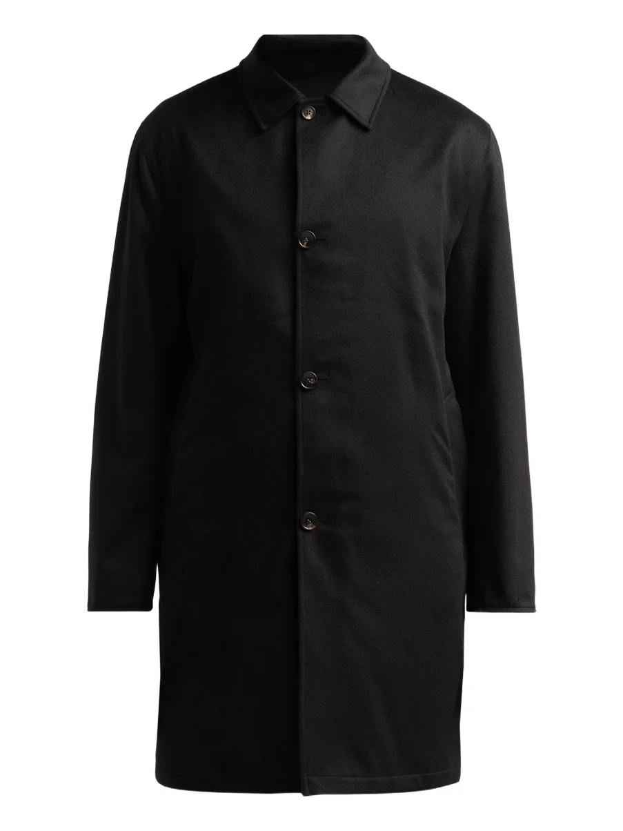 Sartorio Napoli Men's Reversible Rain Car Coat