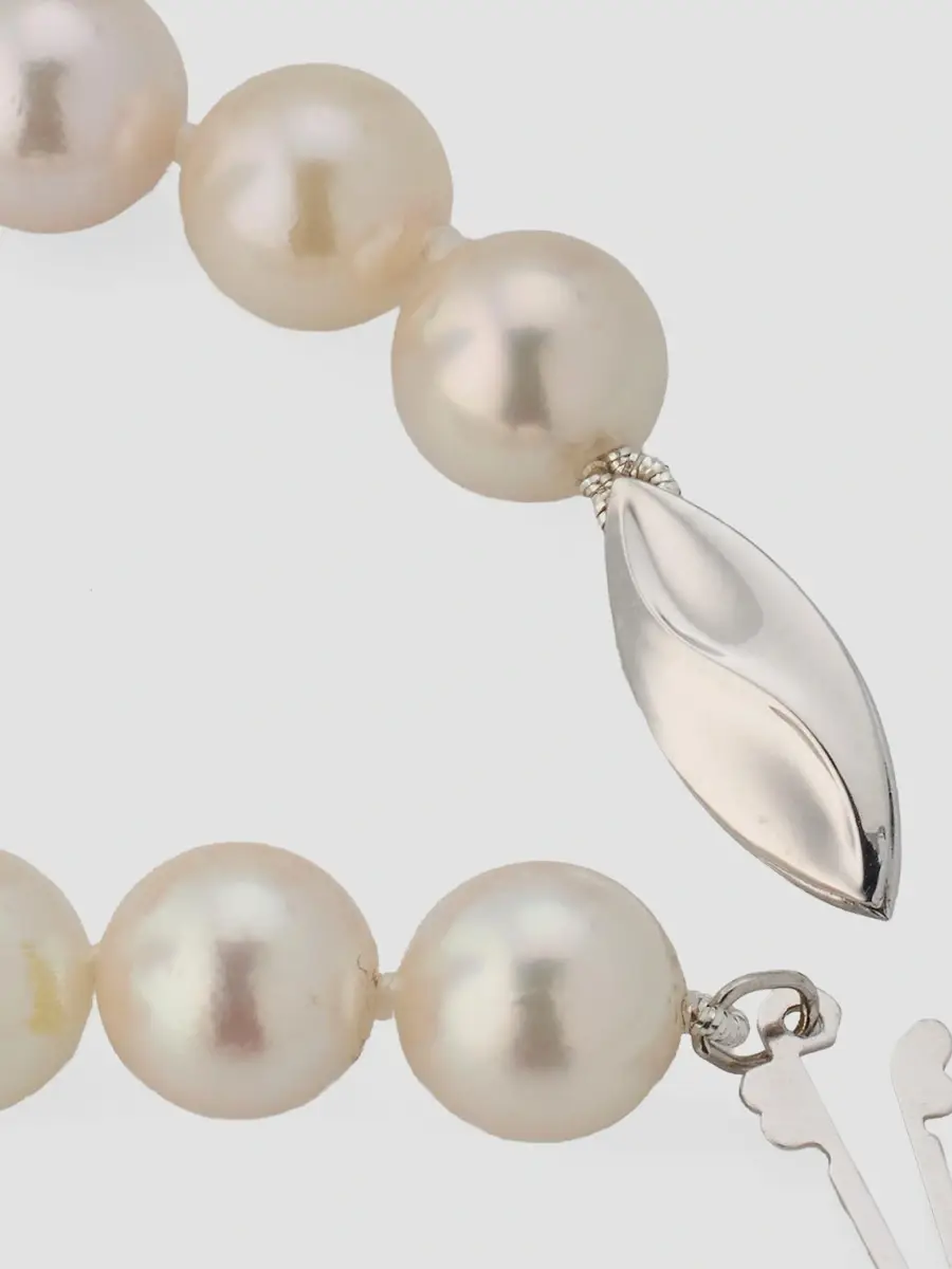 Belpearl Women's 18K White Gold & Akoya Pearl Necklace/7-8.5MM | Thumbnail 4 Belpearl Women's 18K White Gold & Akoya Pearl Necklace/7-8.5MM | Thumbnail 4