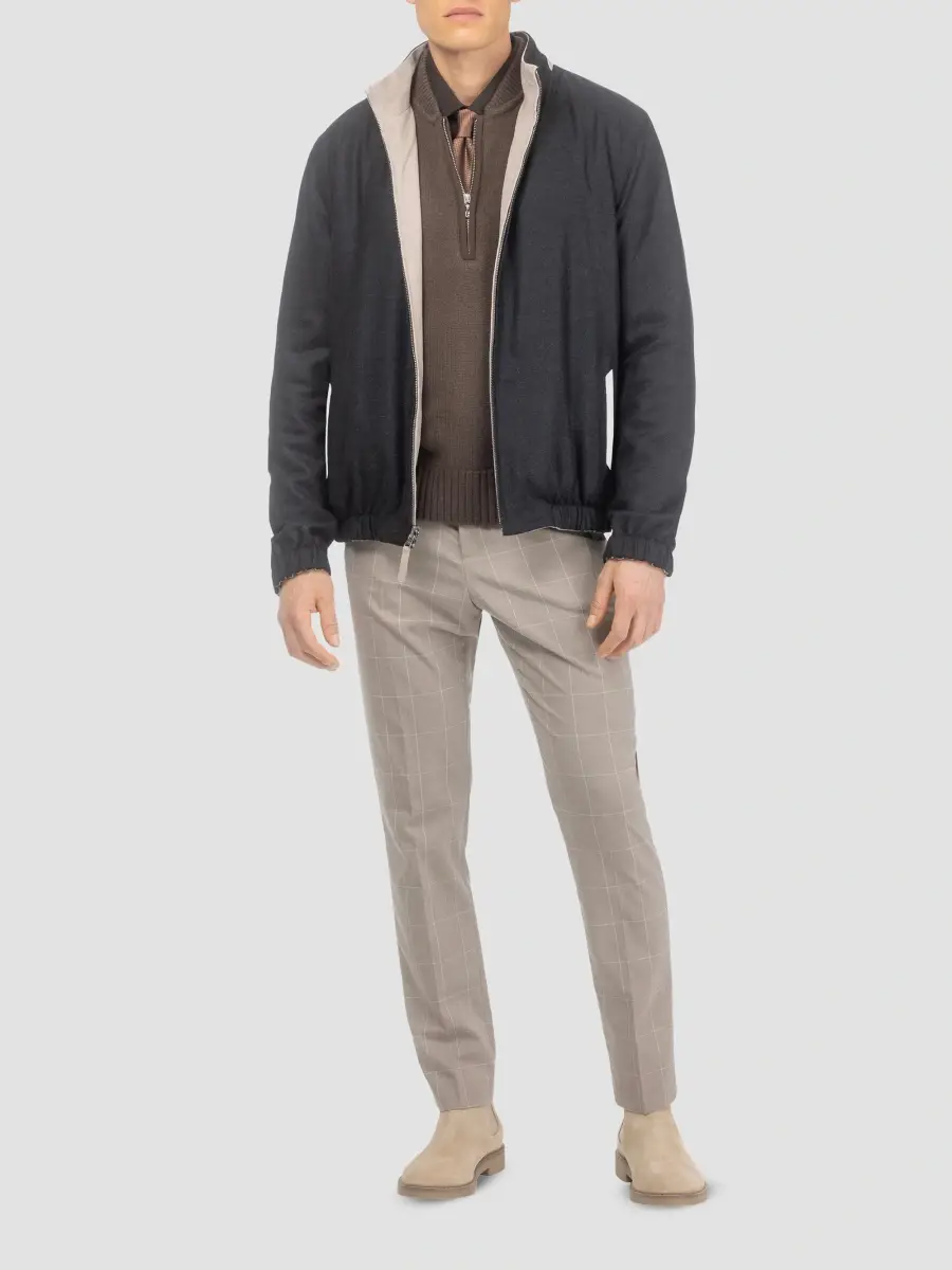 Gorski Men's Nubuck Reversible Jacket | Thumbnail 2 Gorski Men's Nubuck Reversible Jacket | Thumbnail 2