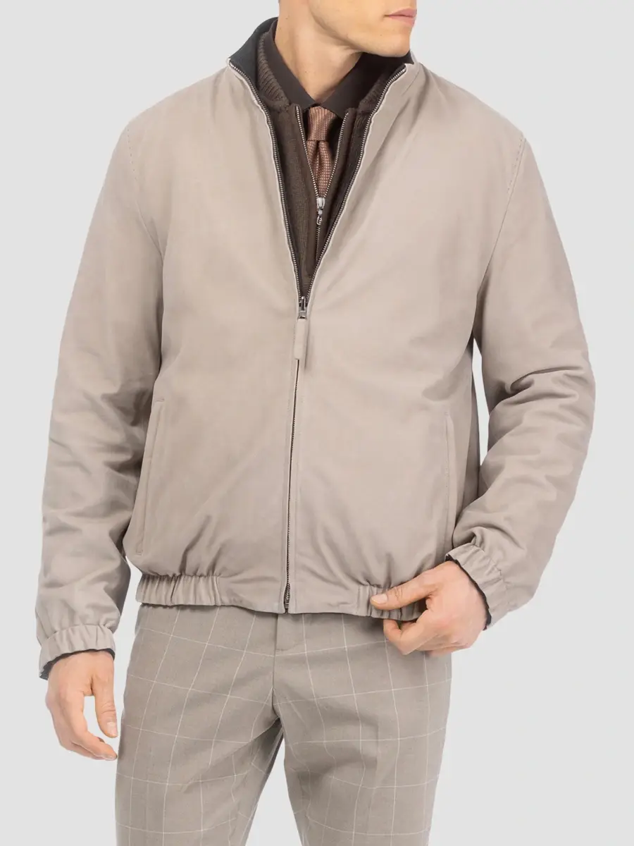 Gorski Men's Nubuck Reversible Jacket | Thumbnail 4 Gorski Men's Nubuck Reversible Jacket | Thumbnail 4