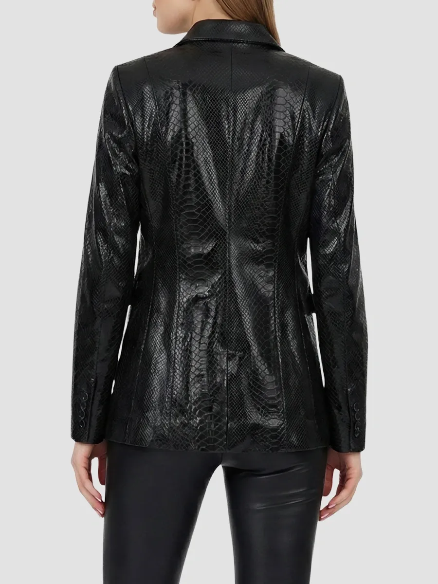 Gorski Women's Metis Suede Single Breasted Blazer | Thumbnail 5 Gorski Women's Metis Suede Single Breasted Blazer | Thumbnail 5