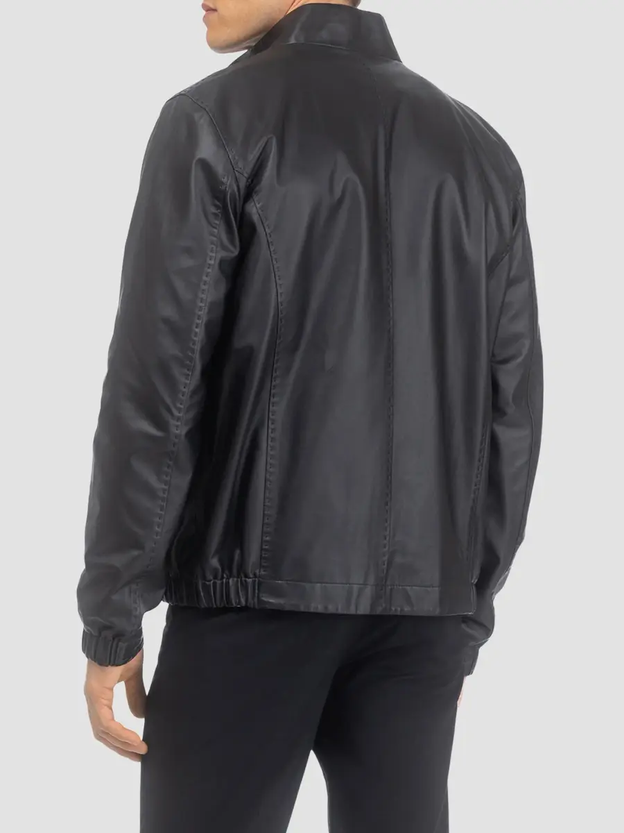 Gorski Men's Light Nappa Leather Reversible Jacket | Thumbnail 4