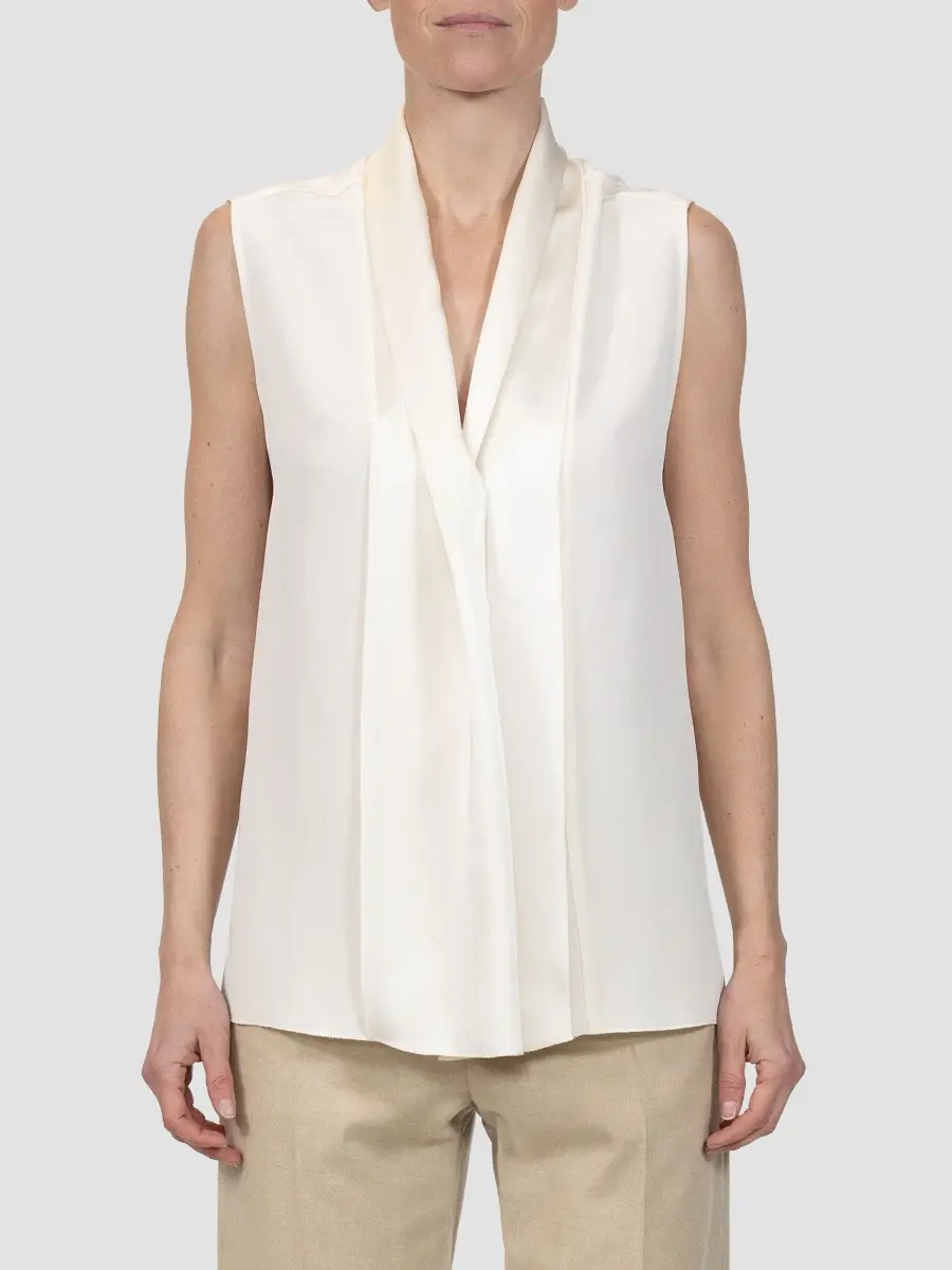 CALLAS MILANO Women's Shelby Scarf Front Shirt | Thumbnail 2 CALLAS MILANO Women's Shelby Scarf Front Shirt | Thumbnail 2