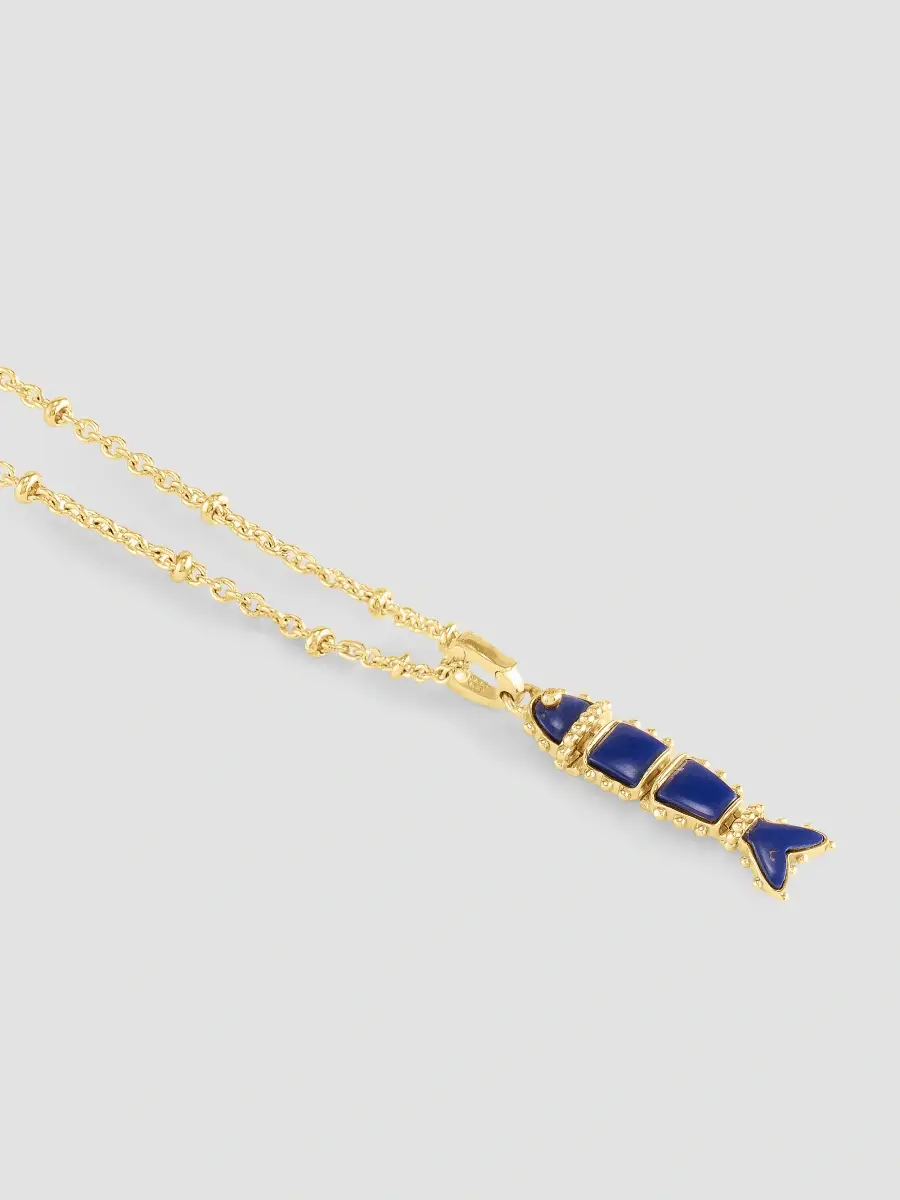 Anabel Aram Women's Milos 18K-Gold-Plated & Gemstone Fish Charm | Thumbnail 5 Anabel Aram Women's Milos 18K-Gold-Plated & Gemstone Fish Charm | Thumbnail 5