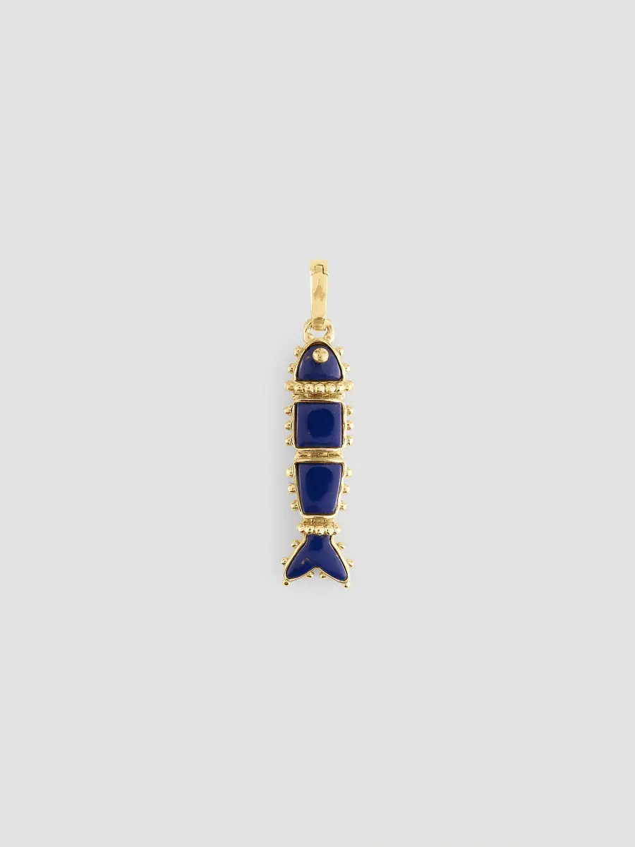Anabel Aram Women's Milos 18K-Gold-Plated & Gemstone Fish Charm | Thumbnail 7 Anabel Aram Women's Milos 18K-Gold-Plated & Gemstone Fish Charm | Thumbnail 7