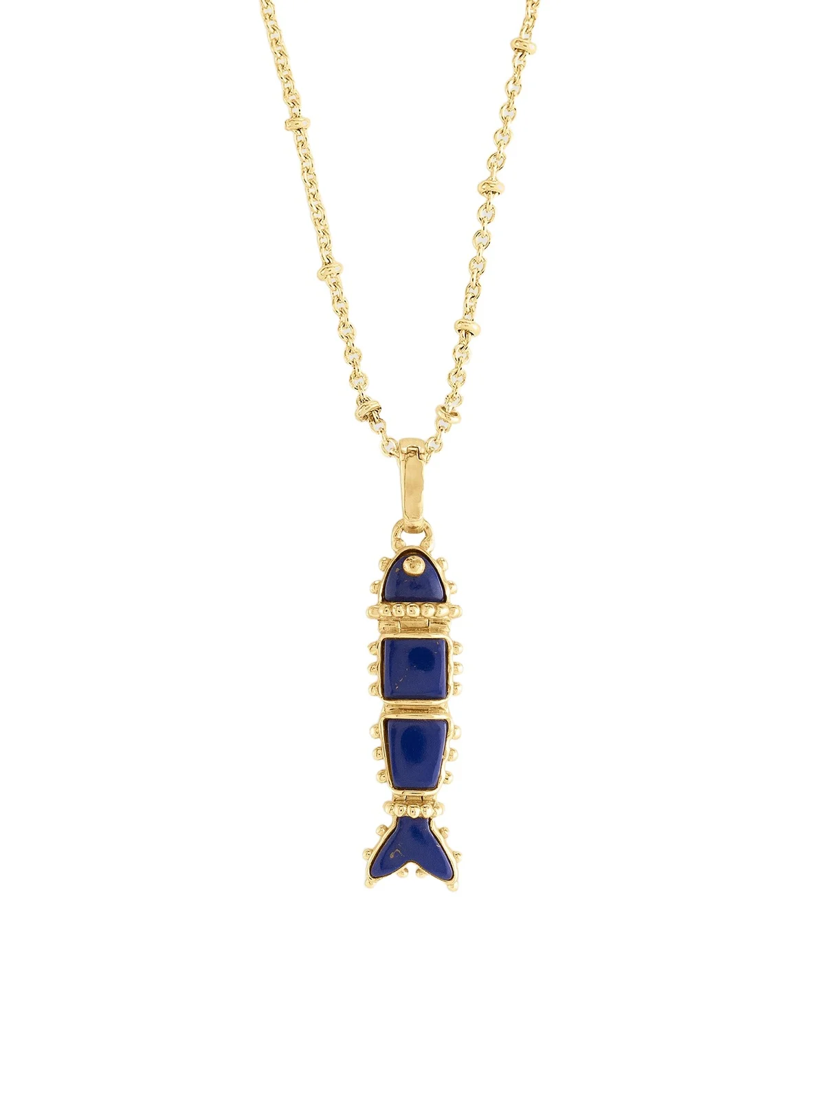 Women's Milos 18K-Gold-Plated & Gemstone Fish Charm
