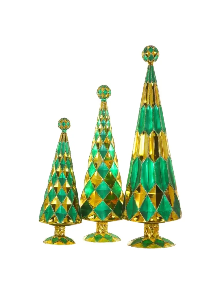 Gemstone Trees 3-Piece Set Gemstone Trees 3-Piece Set
