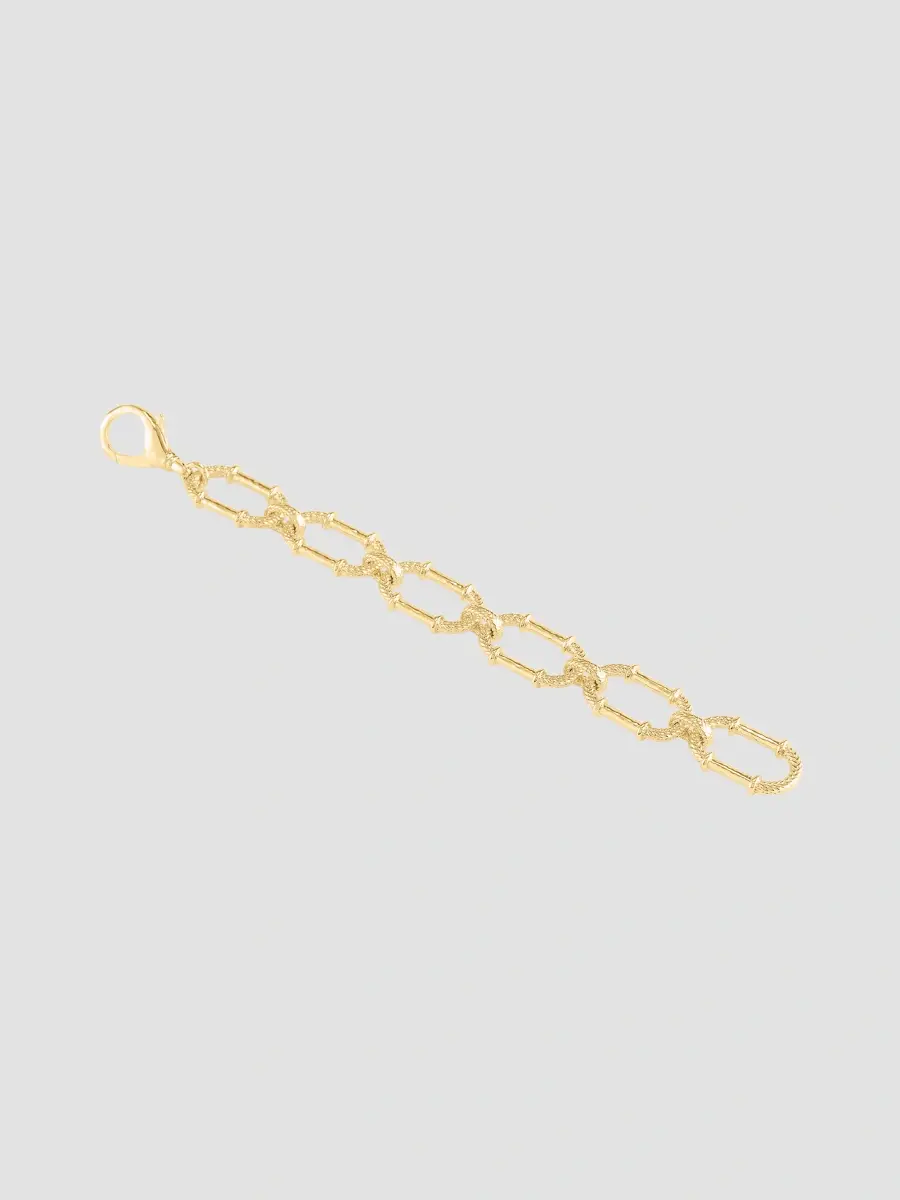Anabel Aram Women's Cheval 18K-Gold-Plated Braided Chain Bracelet | Thumbnail 2 Anabel Aram Women's Cheval 18K-Gold-Plated Braided Chain Bracelet | Thumbnail 2
