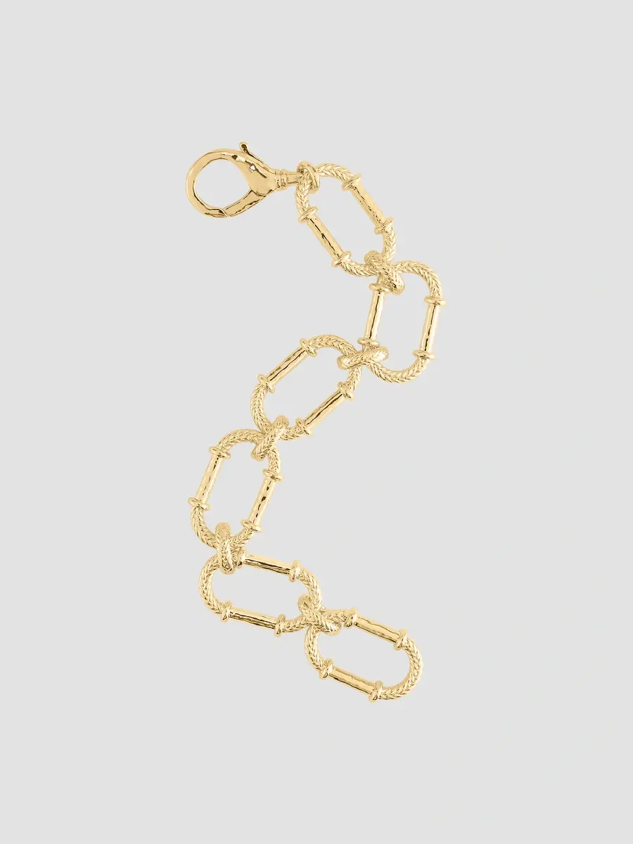 Anabel Aram Women's Cheval 18K-Gold-Plated Braided Chain Bracelet | Thumbnail 3 Anabel Aram Women's Cheval 18K-Gold-Plated Braided Chain Bracelet | Thumbnail 3