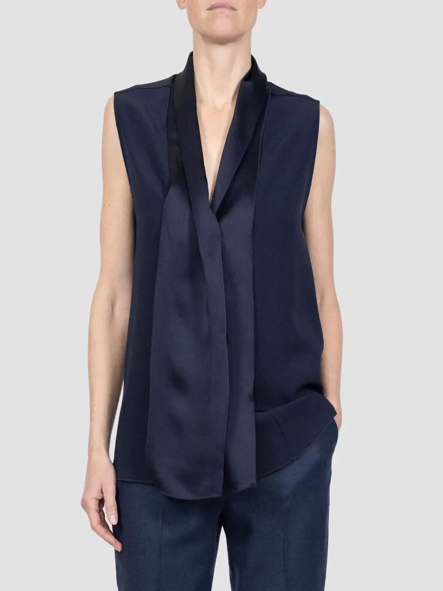 CALLAS MILANO Women's Shelby Scarf Front Shirt | Thumbnail 2 CALLAS MILANO Women's Shelby Scarf Front Shirt | Thumbnail 2