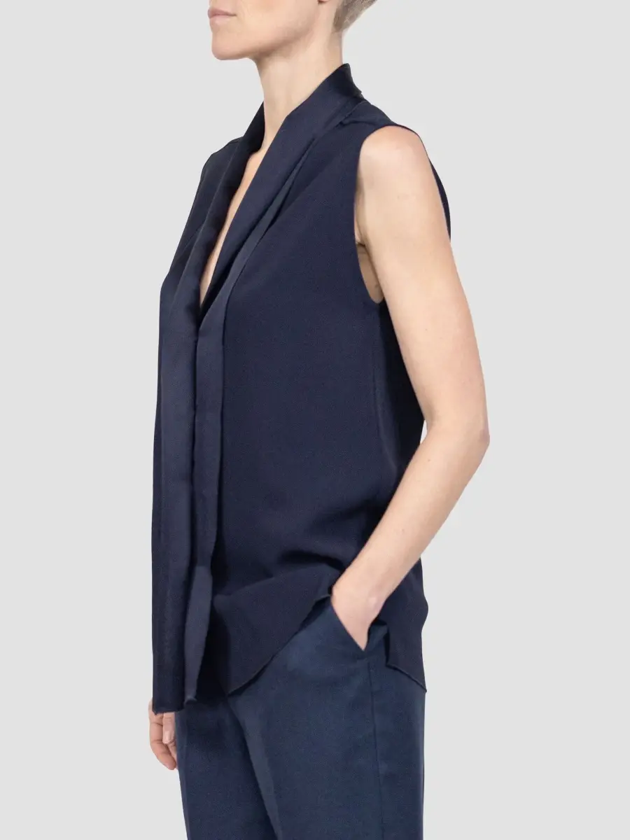 CALLAS MILANO Women's Shelby Scarf Front Shirt | Thumbnail 3 CALLAS MILANO Women's Shelby Scarf Front Shirt | Thumbnail 3