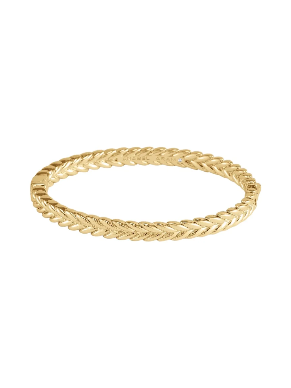 Women's Cheval Braided Hinged Bangle Women's Cheval Braided Hinged Bangle