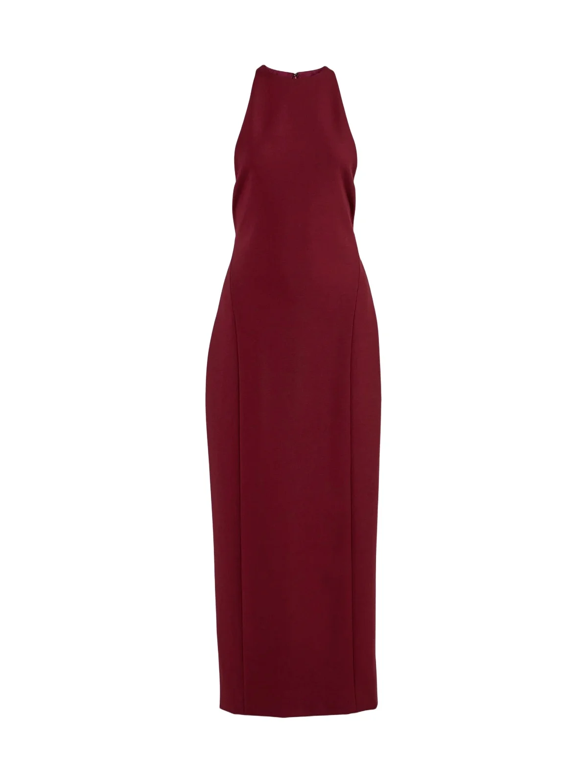 Carolina Herrera Women's Stretch Virgin Wool Racerback Column Gown