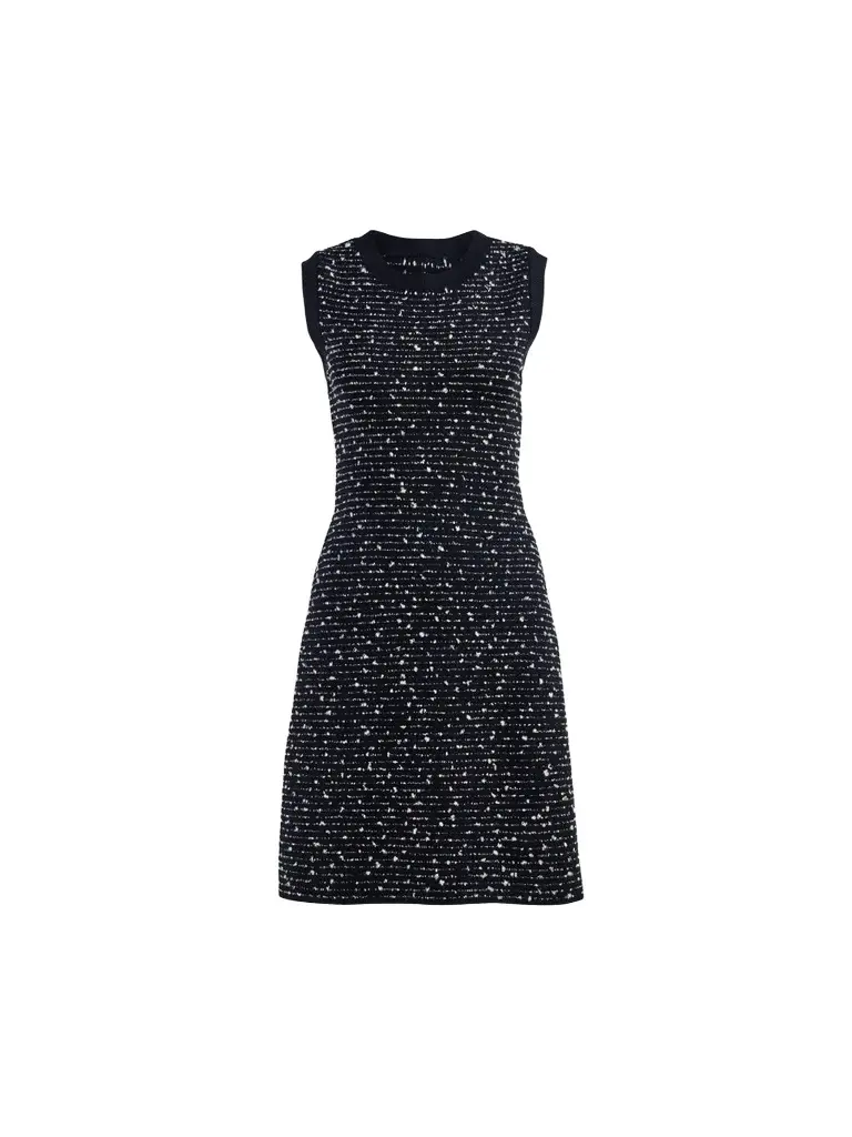 Women's Textured-Knit Crewneck Mini Dress Women's Textured-Knit Crewneck Mini Dress