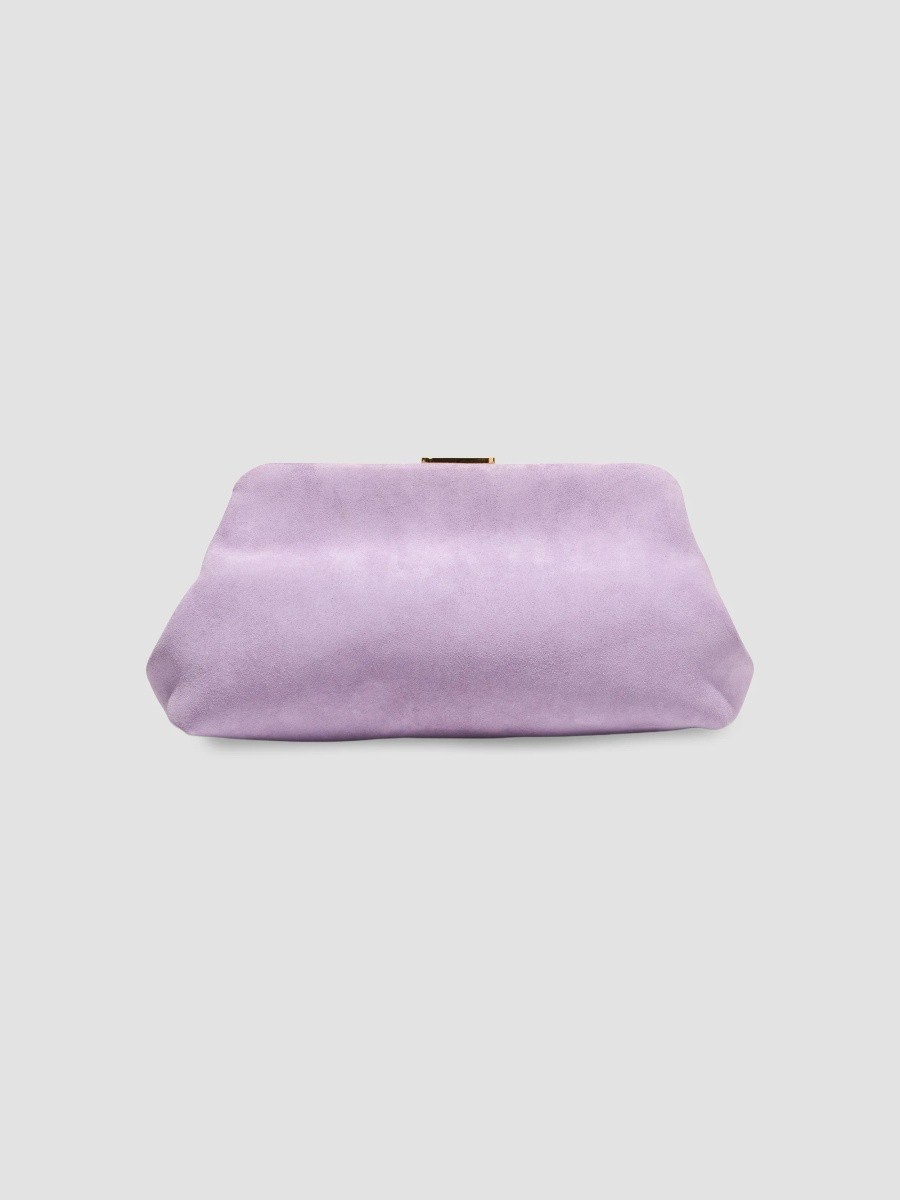 Women's Bianca Suede Clutch