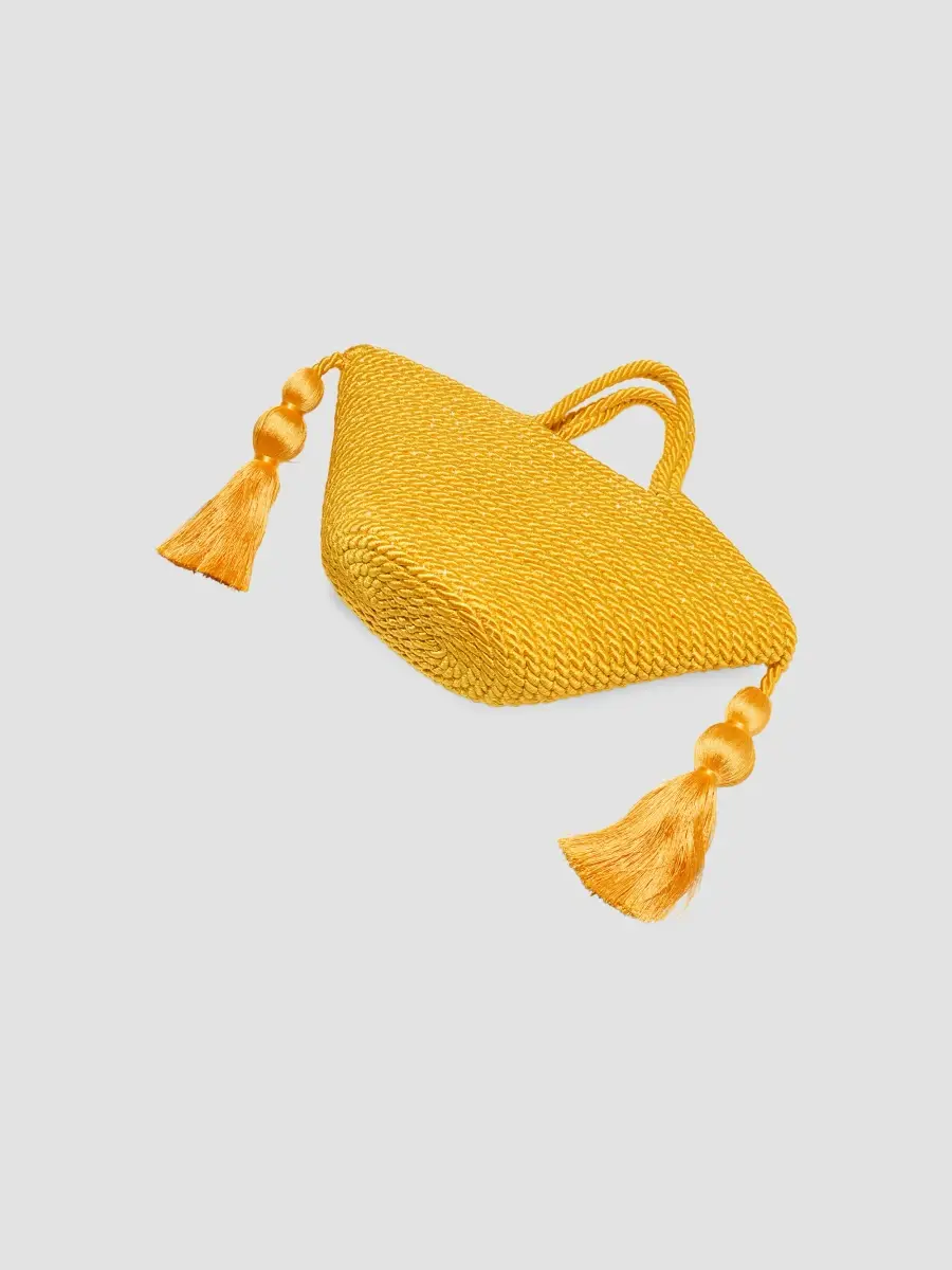 Carolina Herrera Women's Lupe Mini Rope Tote Bag | Thumbnail 4 Carolina Herrera Women's Lupe Mini Rope Tote Bag | Thumbnail 4
