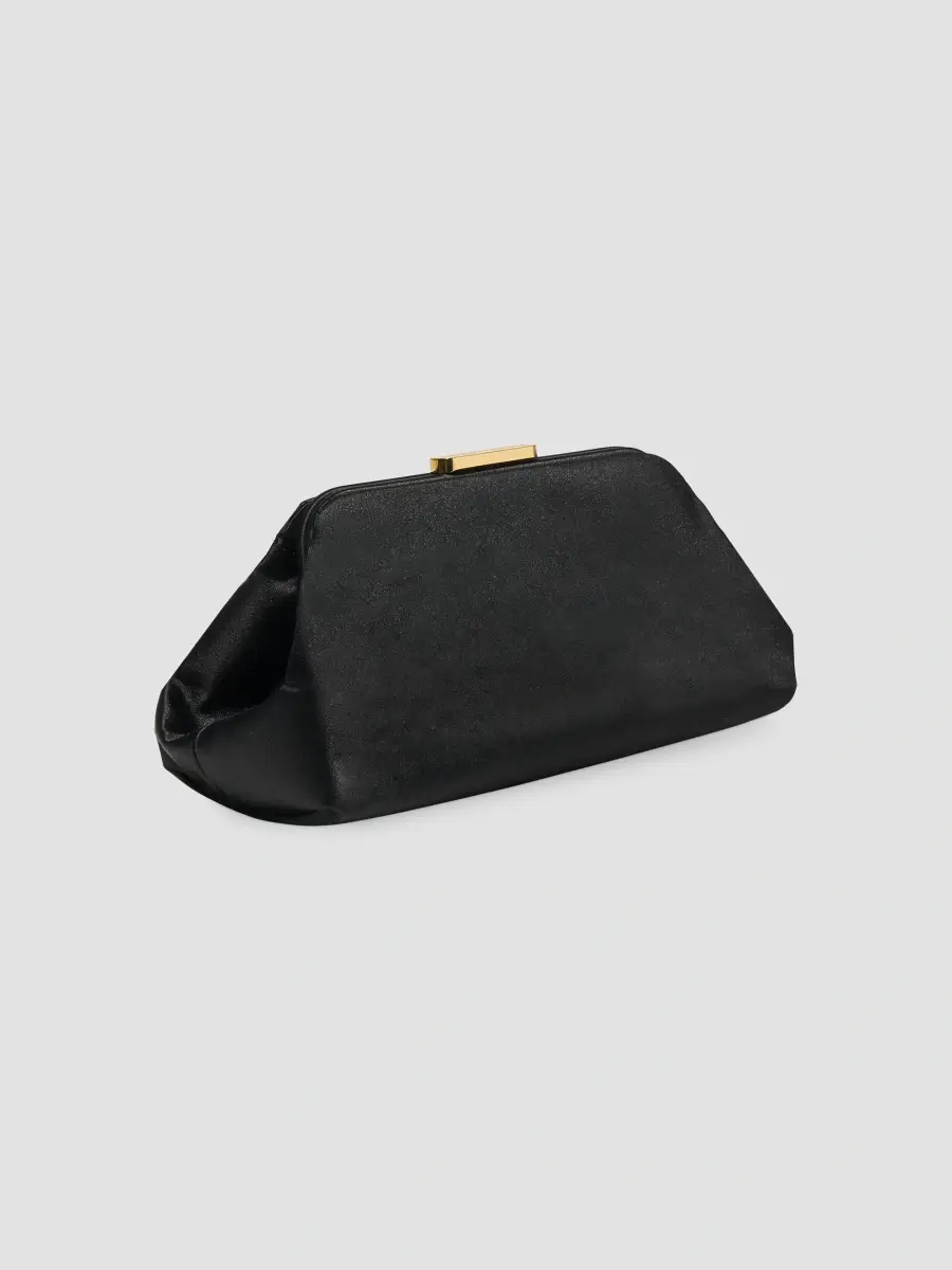 Carolina Herrera Women's Bianca Small Satin Clutch | Thumbnail 2 Carolina Herrera Women's Bianca Small Satin Clutch | Thumbnail 2