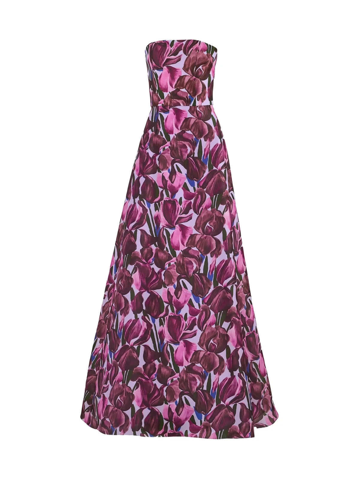 Carolina Herrera Women's Floral Silk A-Line Gown