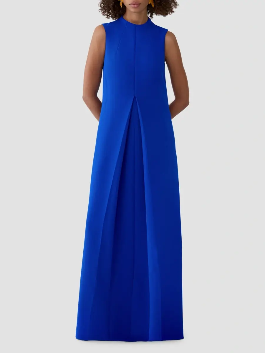 Carolina Herrera Women's Pleated A-Line Gown | Thumbnail 4