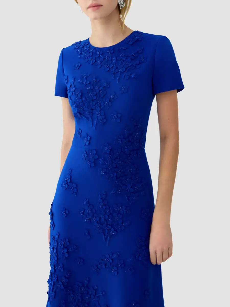Carolina Herrera Women's Embellished Floral A-Line Gown | Thumbnail 4 Carolina Herrera Women's Embellished Floral A-Line Gown | Thumbnail 4