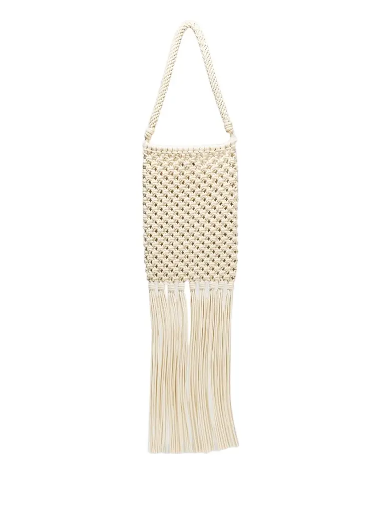 Women's Sol Macramé Cotton Shoulder Bag Women's Sol Macramé Cotton Shoulder Bag