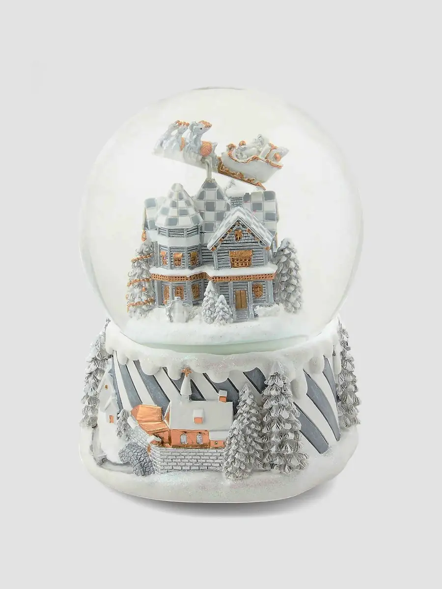 MacKenzie-Childs Sterling Village Holiday Snow Globe | Thumbnail 2 MacKenzie-Childs Sterling Village Holiday Snow Globe | Thumbnail 2