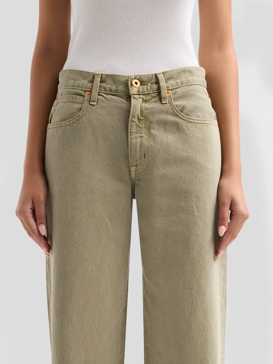 SLVRLAKE Women's Hunter Crop Wide-Leg Pants | Thumbnail 5 SLVRLAKE Women's Hunter Crop Wide-Leg Pants | Thumbnail 5