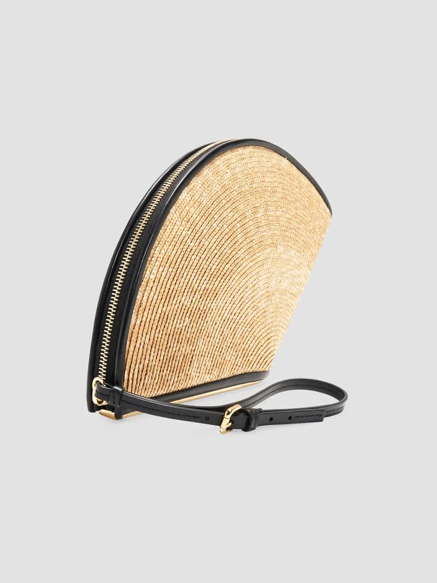 Carolina Herrera Women's Consuelo Raffia Clutch | Thumbnail 3