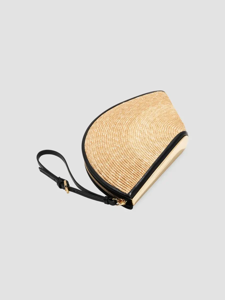 Carolina Herrera Women's Consuelo Raffia Clutch | Thumbnail 5