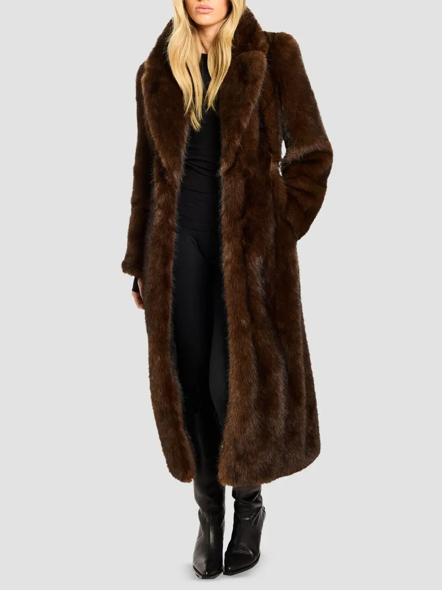 Sam. SAM. Women's Natalia Faux Fur Coat | Thumbnail 3