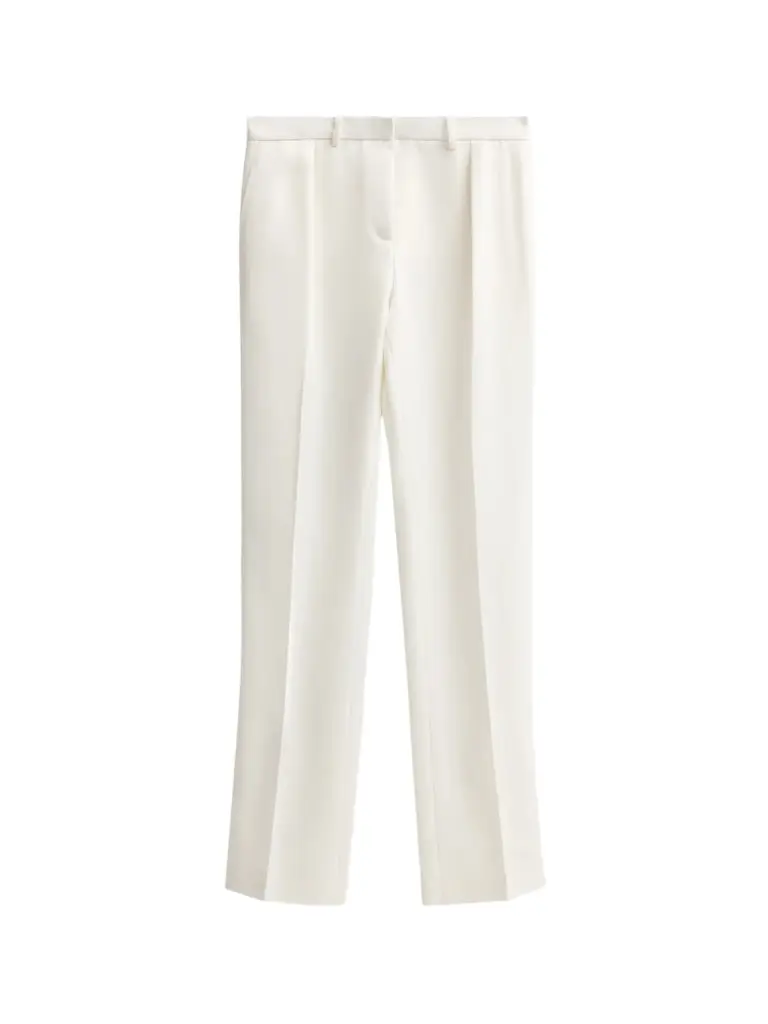 Brandon Maxwell Women's The Irving Wool-Silk Pants