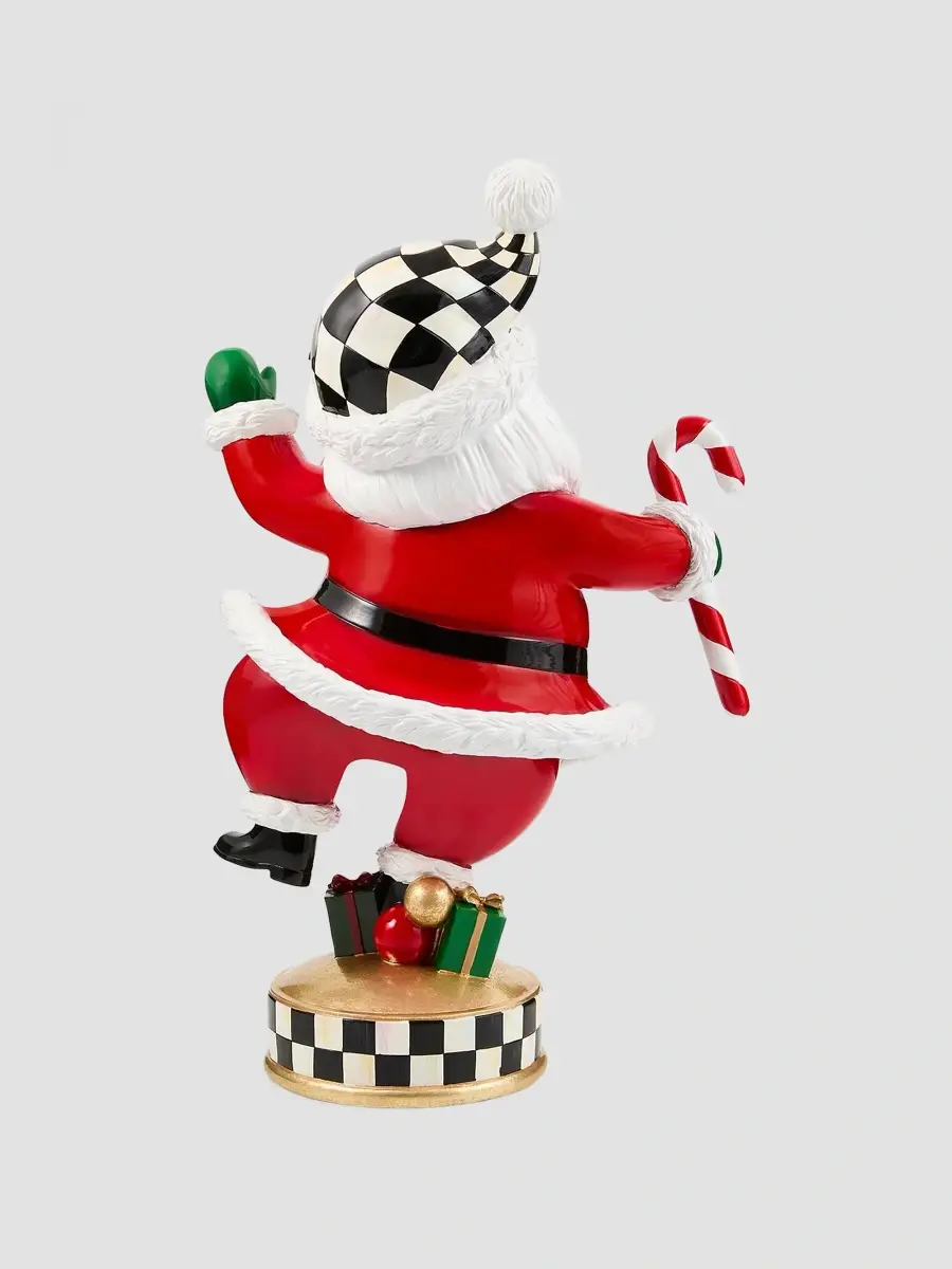 MacKenzie-Childs Holiday Twinkly Toes Santa Figurine | Thumbnail 2 MacKenzie-Childs Holiday Twinkly Toes Santa Figurine | Thumbnail 2