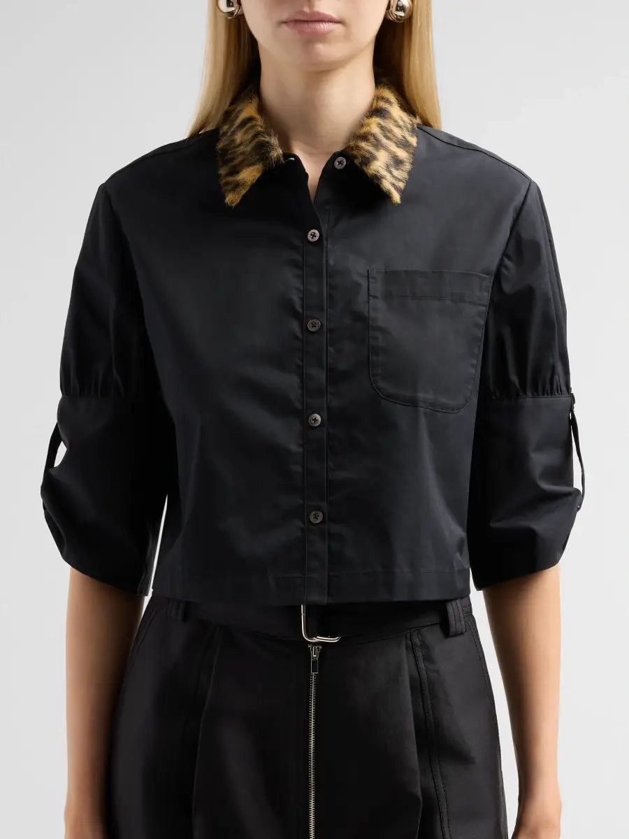 Toccin Women's Zadie Combo Crop Shirt | Thumbnail 5 Toccin Women's Zadie Combo Crop Shirt | Thumbnail 5